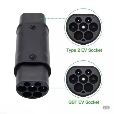Type 2 to Gbt EV Car Charger EV Charging Point Electric Car Charger Adapter