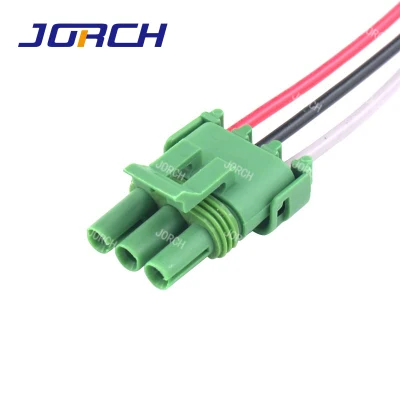 DJ3031ya-2.5-21 Tyco Te AMP 3 Pin EV Waterproof Wire Harness Connector with Relevant Rubber Cover