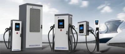 DC 180-600kw EV Distributed Charging Station IP54 Powerful Output Multiple Connectors